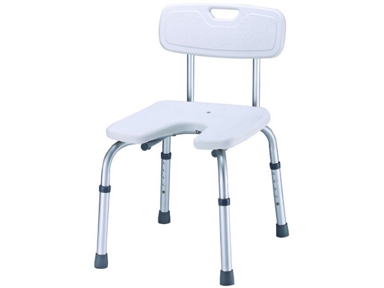 Сиденье для ванной "Violet" (стул U образным вырезом), стул в ванну для инвалидов LY-1006