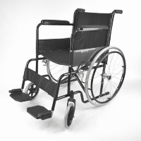 Кресло-коляска инвалидная комнатная стандартная складная LY-250 (250-100), ширина сиденья 45 см, максимальный вес 120 кг, Titan