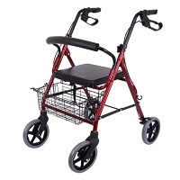 LY-517 Ходунки-каталка для инвалидов и пожилых людей на четырех колесах "Optimal-Kappa" (ходунки-роллаторы) 
