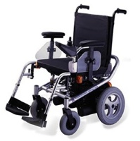 Кресло-коляска инвалидная  с электроприводом (электрическая) ширина сиденья 45 см, грузоподъемность 110 кг LY-EB103 (103-152)