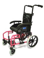 Кресло-коляска инвалидная детская LY-710 (710-BS) складная (комнатная / прогулочная), ширина сиденья 30 сантиметров 