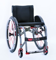 Кресло-коляска инвалидная с принадлежностями , вариант исполнения LY-710, (QPX)