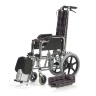 Кресло-каталка инвалидная с высокой спинкой складная LY-800 (800-957-S), ширина сиденья 40 см.