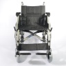 Кресло-коляска инвалидная облегченная алюминиевая комнатная/прогулочная складная LY-710 (710-867LQ/43), на пневматических колесах, ширина сиденья 43 см, нагрузка 120 кг, Titan  