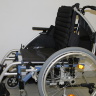 Кресло-коляска инвалидная комнатная/прогулочная алюминиевая складная LY-710 (710-BA-50), ширина сиденья 50 см