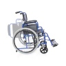 Кресло-коляска инвалидная стандартная комнатная/прогулочная складная LY-250 (250-BL), ширина сиденья 46 см, максимальный вес 130 кг
