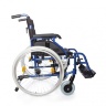 Кресло-коляска инвалидная складная с принадлежностями LY-710 (710-BA), ширина сиденья 45 сантиметров