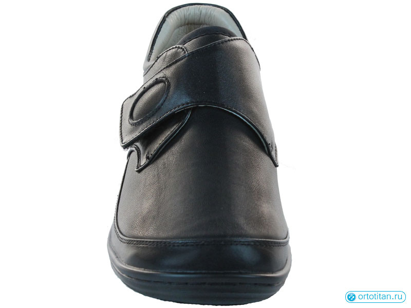 Мужская обувь большой подъем. Диабетическая обувь orthotitan от-041. Orthotitan ot-041. Ботинки на липучках. Туфли на липучках мужские.