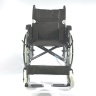 Кресло-коляска инвалидная облегченная стальная комнатная/прогулочная складная LY-250 (250-818AQ/45), на пневматических колесах, ширина сиденья 45 см, нагрузка 120 кг, Titan