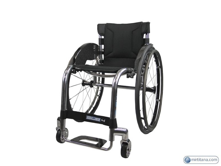 Кресло-коляска инвалидная с принадлежностями , вариант исполнения LY-710 , (Tiga Sub4)