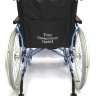 Кресло-коляска инвалидная складная с принадлежностями LY-710 (710-070/48-L), ширина сиденья 48 сантиметров 