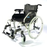 Кресло-коляска инвалидная облегченная алюминиевая комнатная/прогулочная складная LY-710 (710-030/45) Tommy, на литых колесах, ширина сиденья 45 см, нагрузка 120 кг