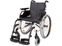 Кресло-коляска инвалидная облегченная алюминиевая комнатная/прогулочная складная "Caneo S"  (710-2101), нагрузка 120-130 кг
