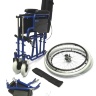 Кресло-коляска инвалидная стандартная складная LY-250 (250-031A/46-L), ширина сиденья 46 см, максимальный вес 120 кг