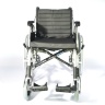 Кресло-коляска инвалидная алюминиевая складная с регулируемым углом наклона спинки LY-710 (710-033/48) Tommy, на литых колесах, ширина сиденья 48 см, нагрузка 120 кг