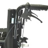 Кресло-коляска инвалидная алюминиевая складная с регулируемым углом наклона спинки LY-710 (710-033/48) Tommy, на литых колесах, ширина сиденья 48 см, нагрузка 120 кг