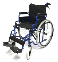 Кресло-коляска инвалидная стандартная складная LY-250 (250-031A/43-L), ширина сиденья 43 см, максимальный вес 120 кг 