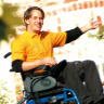 Кресло-коляска инвалидная  с электроприводом (электрическая) Rumba, ширина сиденья 40-46 см, грузоподъемность 125 кг LY-EB103 (103-033046)