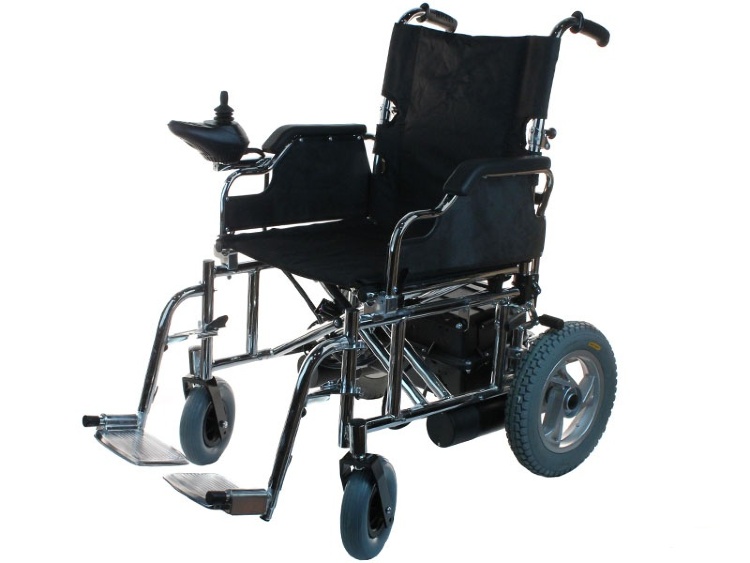 Кресло-коляска инвалидная  с электроприводом (электрическая) ширина сиденья 46 см, грузоподъемность 120 кг LY-EB103 (103-112)