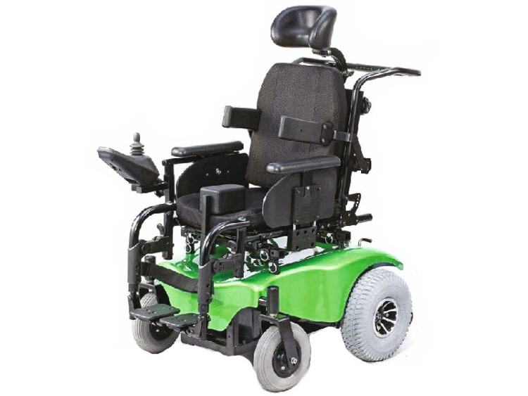 Кресло-коляска инвалидная детская  с электроприводом (электрическая) ширина сиденья 35 см для детей с ДЦП LY-EB103 (103-CN1/10)