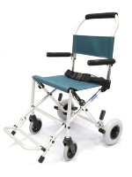Кресло-каталка инвалидная алюминиевая складная LY-800 (800-858-J), ширина сиденья 40 см, Titan (каталка для инвалидов)