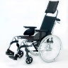 Кресло-коляска инвалидная Breezy 710-081045-R алюминиевая складная с откидной спинкой, ширина сиденья 45 сантиметров. Для улицы и дома