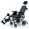 Кресло-коляска инвалидная Breezy 710-081045-R алюминиевая складная с откидной спинкой, ширина сиденья 45 сантиметров. Для улицы и дома