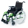 Кресло-коляска инвалидная Breezy 710-081038-P облегченная алюминиевая складная (с подламывающейся спинкой), ширина сиденья 38 сантиметров. Для улицы и дома